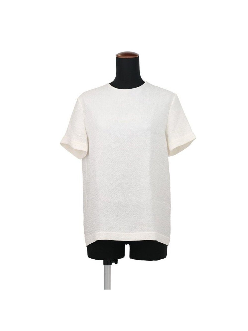 Chanel Short Sleeve T-Shirt Silk 36 Top